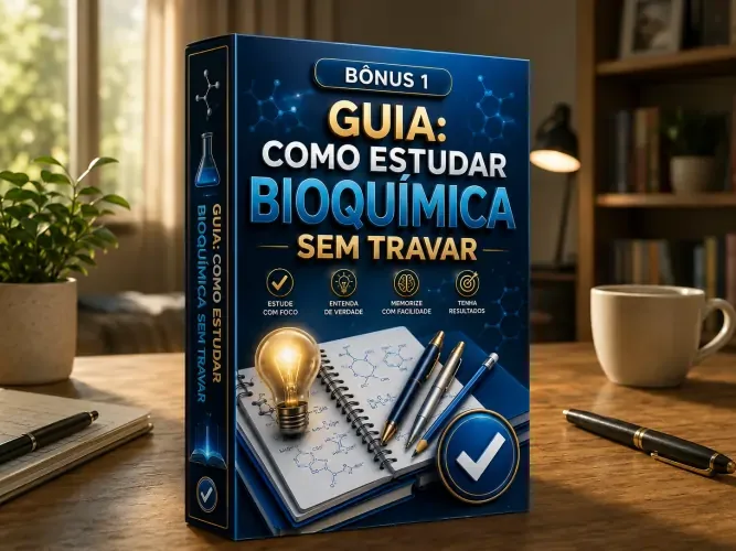 Bônus Guia Como Estudar Bioquímica Sem Travar