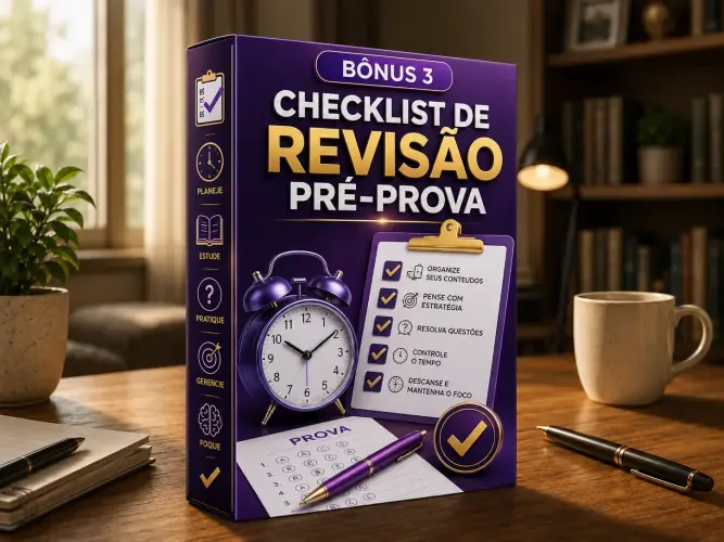 Bônus Checklist de Revisão Pré-Prova